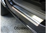 Накладки на дверные пороги 4 шт.VW  PASSAT	03.05 Турция нержавейка. Толщина металла 1мм!! купить в Минске