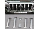 Накладки на решетку радиатора TOYOTA L/C150 Турция нержавейка. Толщина металла 1мм!! купить в Минске