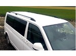 Volkswagen Т5 Transporter  Рейлинги Автобагажник. Багажник на крышу. Поперечины.  Дуги.  Фольксваген Транспортер  короткая база ( Черные, серые) купить в Минске